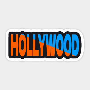 Hollywood Sticker